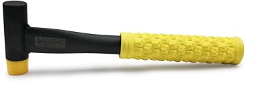 Pedro's The Hammer II Unisex Adult Hammer, Black/Yellow, 275 mm