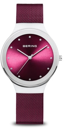 BERING Damen Uhr Quarz Movement - Classic Collection mit Edelstahl und Saphirglas 12934-909