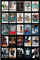 James Bond 25 Films Poster (91.5cm x 61cm x 0.1cm) (Multicoloured)