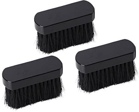 3 Stücke Kamin-Herdbürste Kamin Feuerherd Kaminbürste Runder Bürstenkopf mit Holzgriff Begleiter Reinigungsbürste Ersatzbürstenkopf Nachfüllpackung Kaminbesteck-Sets für Zuhause und Kaminreinigung