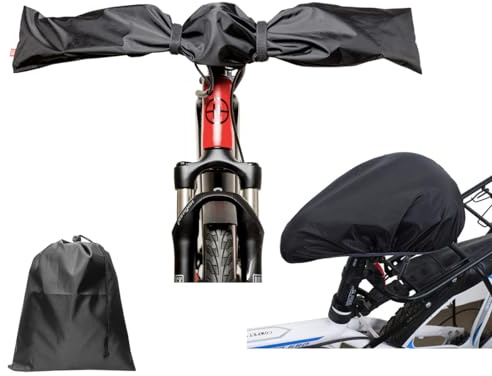 E-Bike Handlebar & Seat Cover - Waterproof Protection, Transport & Weather Resistant