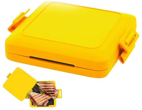 Sandwich Toaster,Mico Microwave Toastie Sandwich Maker And Grill, A Toastie Maker For Thins, Crimp Sandwich Maker, Non-stick Coating, Micros Munchy Microwave Toastie Maker For Home Outdoors