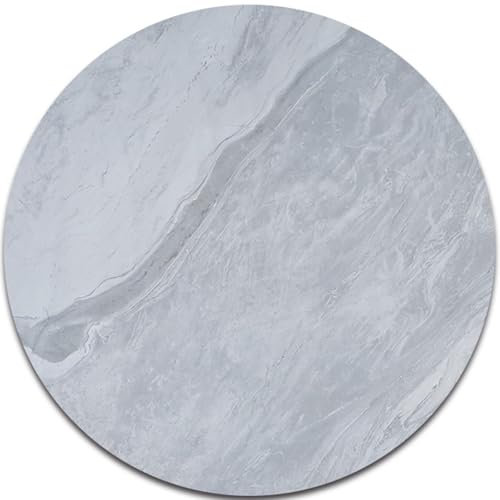 JTPMYFT Table à Manger Lazy Susans de 24 Pouces, Grande Assiette Ronde avec Base en Plastique résistant à l'usure, Rotation silencieuse et Douce, Facile à Nettoyer(50cm(19.7inch))