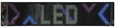 5V/ 2A USB LED-Anzeigetafel, Programmierbar LED-Schild FPCB Leuchtschild für Auto LKW Geschäft Bar Text/Graffiti (37,4×9,2cm)