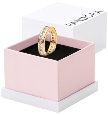 PANDORA Damen-Ring Ewigkeit Goldfarben 163797C01