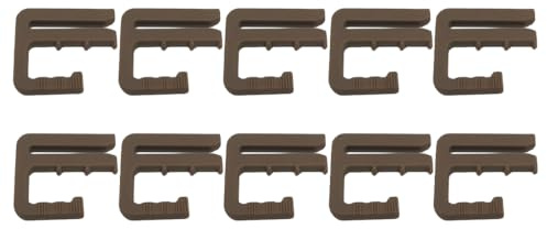 VOMZIKL Verstellbare Nagelfreie Taillenschnallen, 10 Stück Hosen Expander Button, Nähfreiknopf Button Pins Abnehmbarer Jeansknopf Hosen Clips, Einstellbar Hosenbund Enger Machen