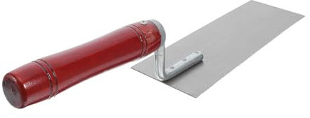 Angoily Professional Grout Margin Trowel with Wood Handle Ergonomic Stainless Steel Tool for Efficient Tile Drywall and Plaster Work for Masons and DIY Enthusiasts