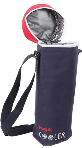 MAGICLULU Bolsa Isotérmica para Botellas de Agua Acolchada y Versátil Enfriador Portátil para Garrafas y Termo Práctica para Colegio y Actividades