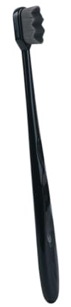 PAMINGONO Mikro Nano Zahnbürste mit Weichen Borsten aus Abs für Ergonomische Mundreinigung Schwarzes Design für Effektive Zahnpflege im Oralen Bereich