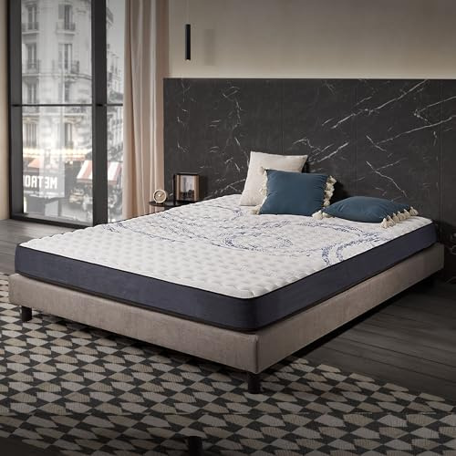 Naturalex - PerfectSleep - Matratze 80x190 cm - Höhe 15 cm | Kaltschaummatratze - 80x190 cm H2 - Matratze 80x190 - Öko-tex Zertifiziert - Latex Blue 7 Zonen