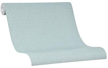 marburg Tapete Grün Struktur Uni für Schlafzimmer Wohnzimmer oder Küche Made in Germany 10,05m x 0,53m 30453