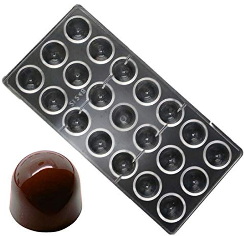 Grainrain polycarbonate chocolate mold polycarbonate chocolate bar mould Bullet Clear Hard Plastic candy pastry tools - Big Size (19322)