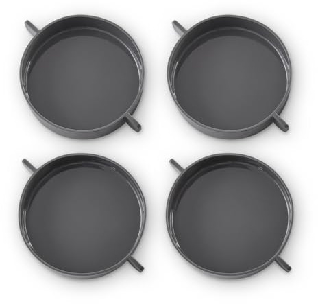 Dash Deluxe Silicone Egg Cups - For Family Size Bite Maker & Deluxe Bite Maker - Sous Vide Style - Easy to Clean & Hassle-Free Use - 4 Cups, 4-Inch Diameter