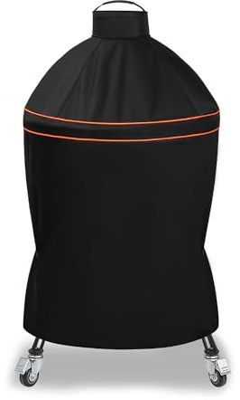 Suphomeware Housse de protection pour barbecue Kamado Joe Classic - Imperméable et résistante - Noir