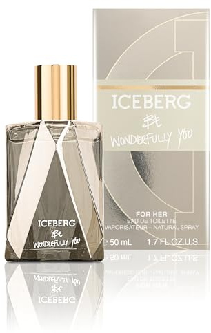 Iceberg Be Wonderfully You 50 ml, Eau de Toilette Donna | Profumo Floreale e Fruttato dalle Note Calde e Sensuali, Elegante Flacone Multisfaccettato