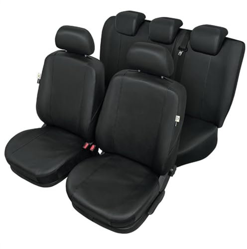 Coprisedili per auto compatibili con VW Golf 2,3,4,5,6,7 II-VII, Rivestimenti Sedili Auto, colore nero