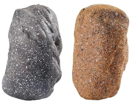 SchlüSselkasten FüR Den Garten Gartenstein versteckt einen Ersatzschlüssel, gefälschter Stein, Ablenkungssimulationsstein for Outdoor-Hof-Geocaching-Requisiten SchlüSselversteck (Size : B)