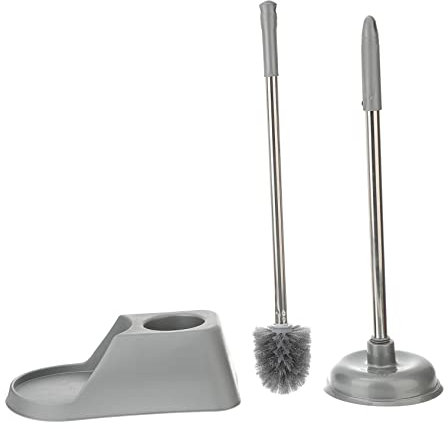 Beatifufu Per WC Scopino e Sturalavandini con Supporto per Pulizia del Bagno Adatto Hotel Uffici