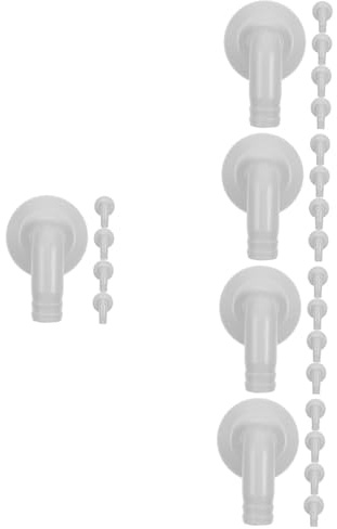 jojofuny 25pcs Air Conditioner Drain Hose Connectors Elbow Fitting for Air Conditioning Unit Hose Connector Parts for Conditioner Drainage System for Outdoor Use