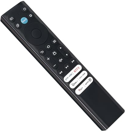 RC813 CMB1 Télécommande remplacée -VINABTY-fit pour télécommande TCL Smart TV RC813-CMB1 50S551F 75Q550F 85Q550F 55Q550F 40S35F 65S551F 58S571F 55Q651F 65Q651F 75S551F 55S450F