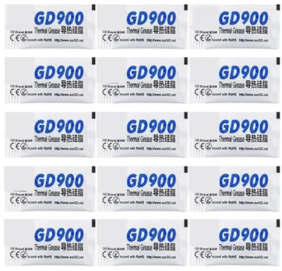 wenwendianzi 5/10/20pcs Thermal Grease For P1s X1C A1 Mini Thermal Paste GD900 For Lab Hotend X1c 3D Printer Parts(20pcs GD900)