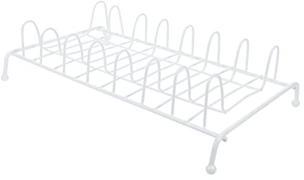 OFFSCH Escurreplatos Cocina Soporte Hierro Multifuncional para Platos y Utensilios Organizador Encimera con Gran Capacidad para Secar Vajilla Estante Drenante para Fregadero Almacenaje