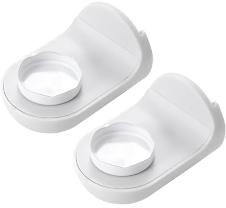 LIFKOME Jabonera de Baño Magnética Ventosa 2 Piezas, Estante de Jabón sin Taladro Gris, Organizador de Pared Resistente para Ducha y Baño, Almacenamiento Práctico y Antihumedad