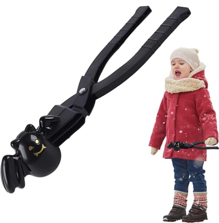 Snöbollformare för barn – ergonomiskt handtag och återanvändbar – vintersnöbollsformare för snöbollskrig – för flickor tonåringar barn elever trädgård park lekplats trädgård park