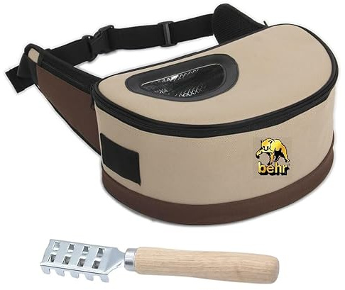 blntackle76 Panier de pêche en osier thermique avec sangle ventrale, panier à truite + écailleur de poisson gratuit