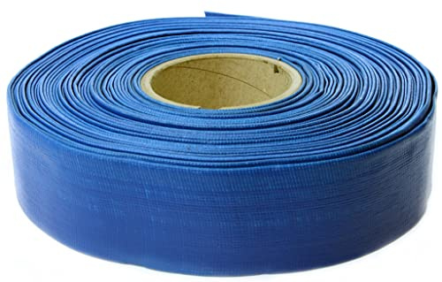 Flexibel slang för brandpumpar | Ø 52 mm/2 tum | Längd 100 m | av gummi | för elektriska och sprängpumpar