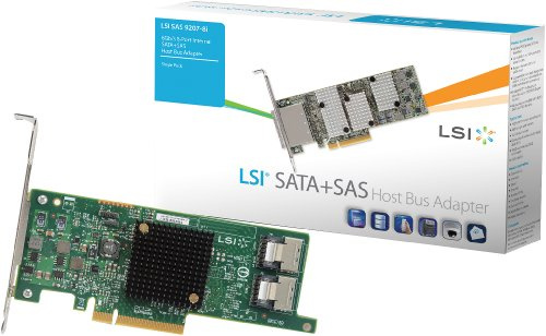 MegaRAID LSI 9270-8i RAID-Controller (SGL 8-Port 6 Gbit/s SAS + SATA, 1 GB DDR3, PCI-E 3.0)