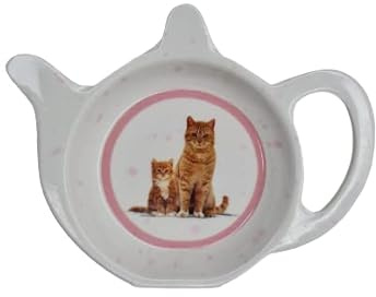 Cat and Kittens Tea Bag Rest (cat)