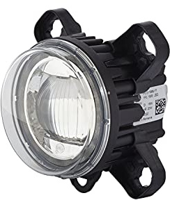 HELLA 1F0 011 988-171 LED/DE-Fernscheinwerfer - 90mm Performance L4060 - 24/12V - rund - Referenzzahl: 12.5 - Schraubanschluss - glasklare Streuscheibe - Lichtscheibenfarbe: glasklar - links/rechts