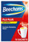 Beechams Cold and Flu Sachets, Sore Throat & Headache Relief Medicine with Paracetamol, Flu Plus Hot Lemon Powder, 10 Count