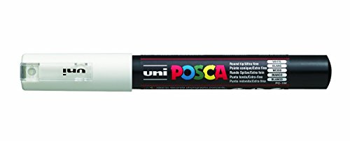 POSCA pc-1 m Extra Fein Marker – Weiß