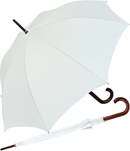 RS-Regenschirm Holzstock groß stabil für Damen und Herren mit Automatik