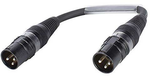 Sommer Cable Genderchanger XLR 3-pol male auf XLR 3-pol male 15cm Adapterkabel | SGHWU0015-SW