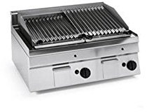 D.O.M. – Grill Pierre de lave 70 x 60 à gaz à meuler