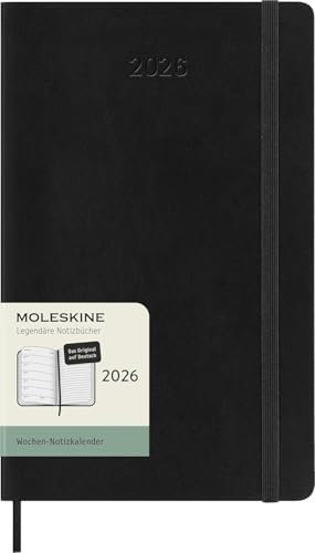 Moleskine Wochennotizbuch, Format (A5) 13x21 cm