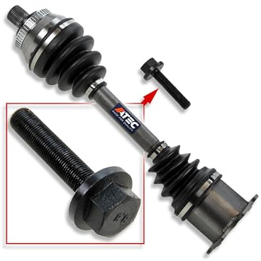 ATEC Germany 1x Antriebswelle vorne links Gelenkwelle oder rechts passend Kompatibel mit FORD GALAXY Mk1 (WGR), VW SHARAN (7M8, 7M9, 7M6) (7M_), SEAT ALHAMBRA (7V8, 7V9),
