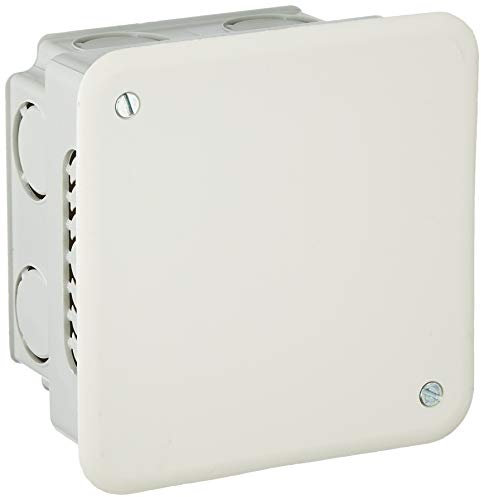 Kopp Flush-mounted Insulator 341204008 Junction Box with Lid, 80 x 80 x 50 mm