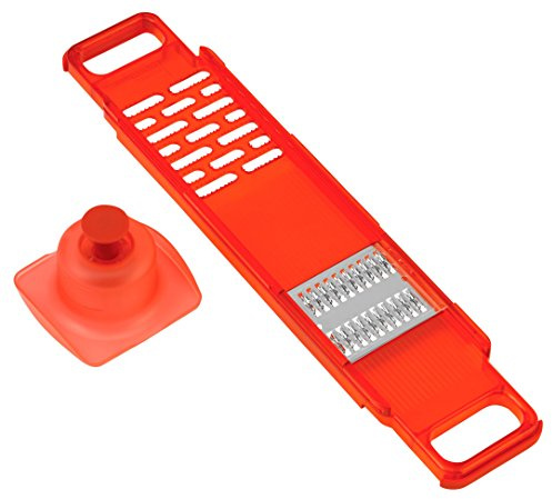 KUHN RIKON 22688 Mandoline Reiben und Julienne, rot