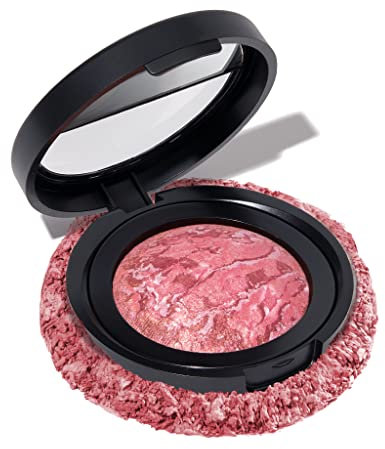 LAURA GELLER NEW YORK Baked Blush-n-Brighten Marbleized Blush for Cheeks - Natural Finish - Buildable Color (103 Tropic Hues)