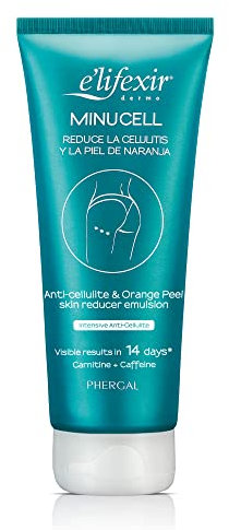 Elifexir Minucell - Feuchtigkeitsspendende Anti-Cellulite-Creme | Strafft, Remodelliert die Körpersilhouette | Reduziert Cellulite + Orangenhaut | Feuchtigkeitsspendend + Straffend - 200 ml