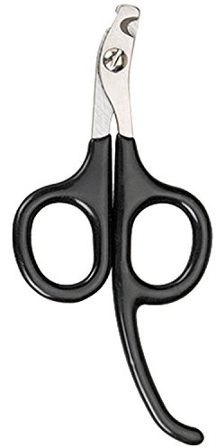 Master Grooming Tools Pet Nail Scissors with Finger Rests—Stainless Steel Scissors for Trimming Nails on Cats and Birds - Small, 3½