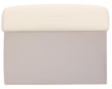 Dexter-Russell 6” x 3” Dough Cutter/Scraper – 19783, High-Carbon Stainless Steel Blade, Textured Polypropylene Handle, NSF Certified, Made in USA – Sani-Safe Series