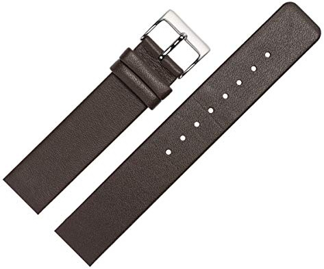 MARBURGER Uhrenarmband 22mm Leder Spezialanstoss Verschraubt - 76222