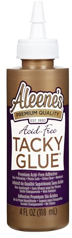 Aleene's DC26425 Acid-Free Tacky Glue, 4 oz.