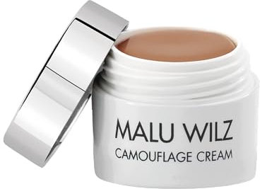 Malu Wilz Camouflage Cream Nr. 09 Cinnamon Brownie 6g I Camouflage Make up stark deckend I Wasserfeste Concealer Creme für jeden Hauttyp I Zum Abdecken von Tattoos und Hautanomalien