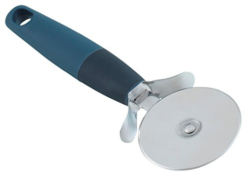 KUHN RIKON 22719 Cooks' Tools Pizzaschneider Edelstahl, Schwarz, cm, 21 x 7 x 1.5 cm, 1 Einheiten